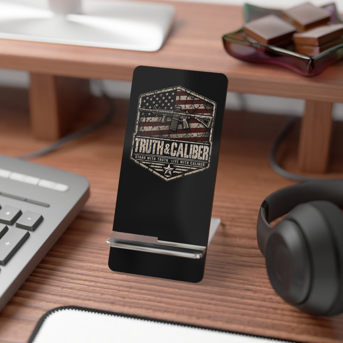 Truth & Caliber Mobile Display Stand