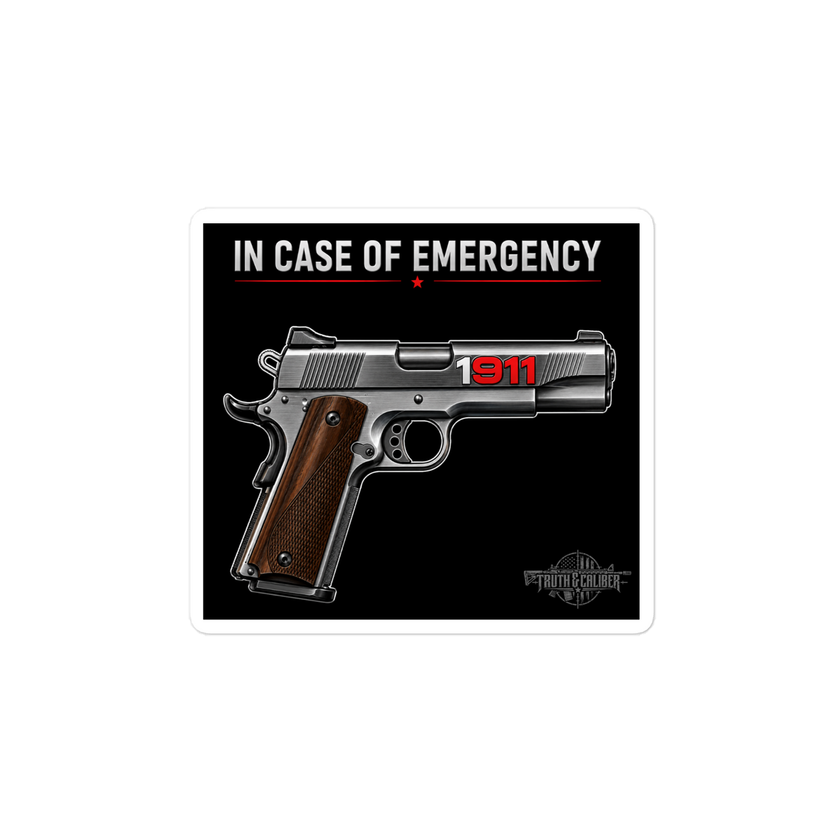 1911 Vinyl Sticker