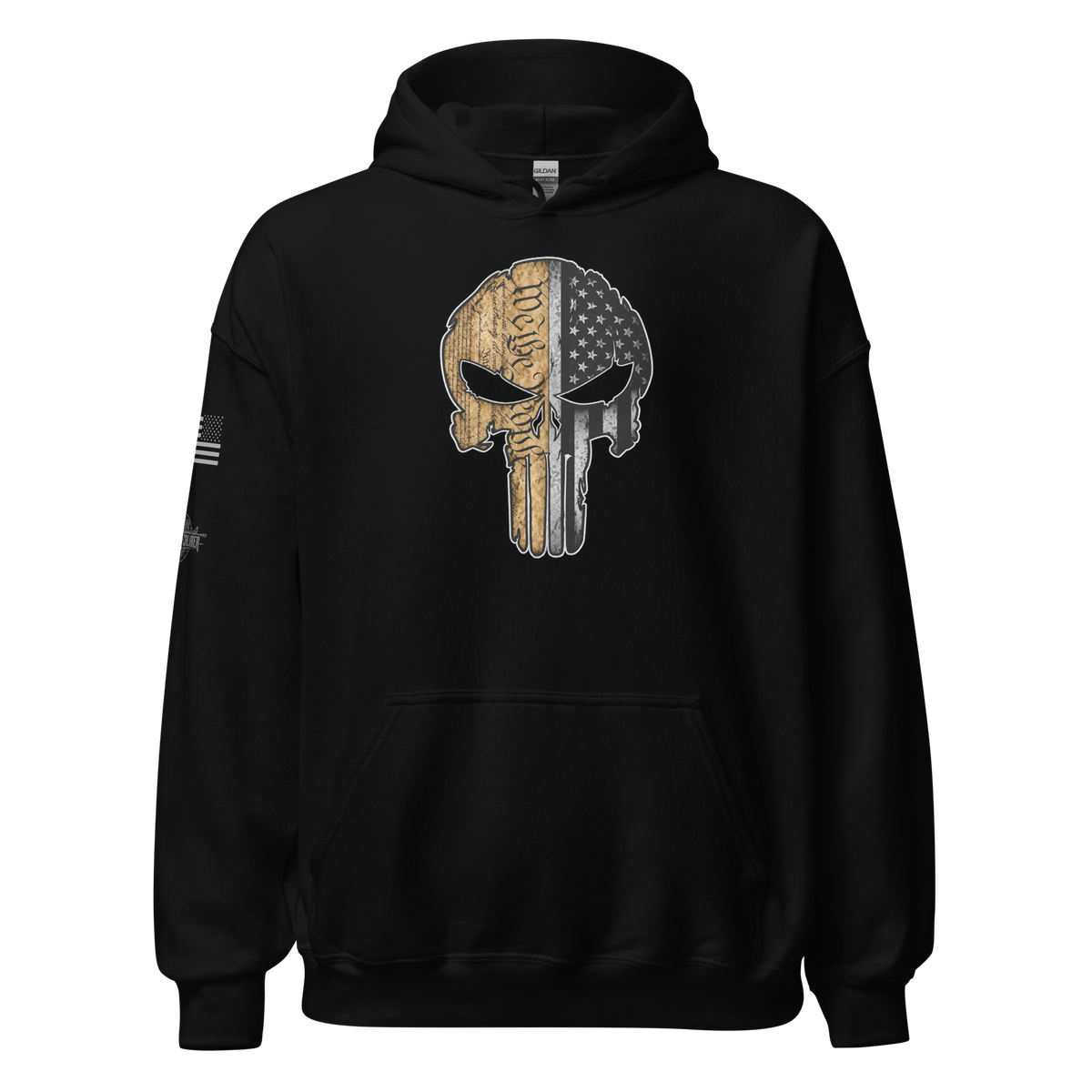 Flag Skull Hoodie