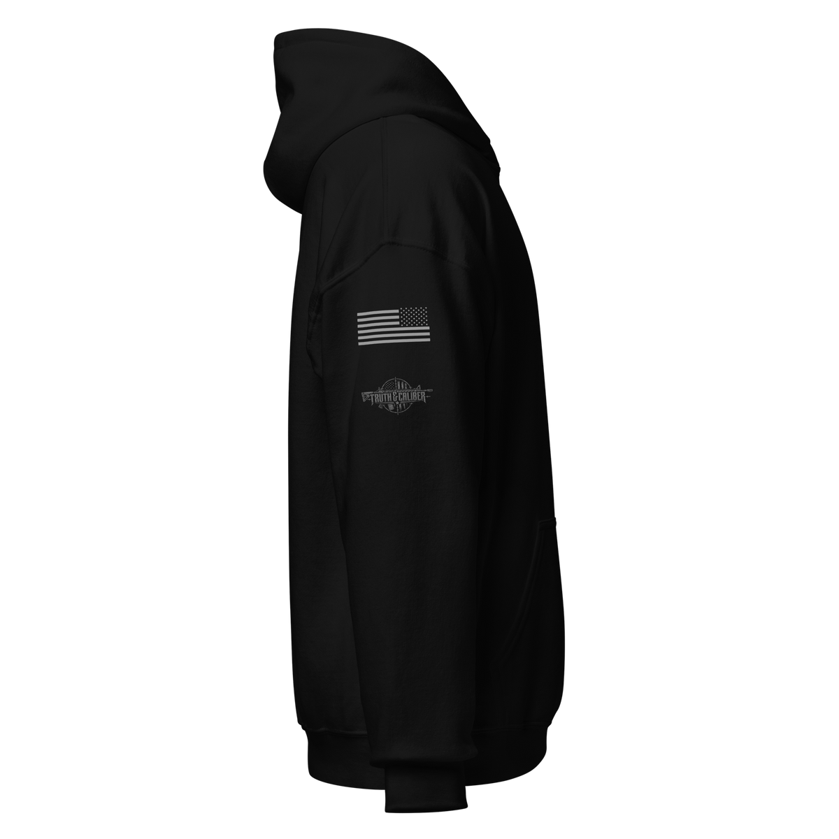 Defiance Vertical Skull Hoodie