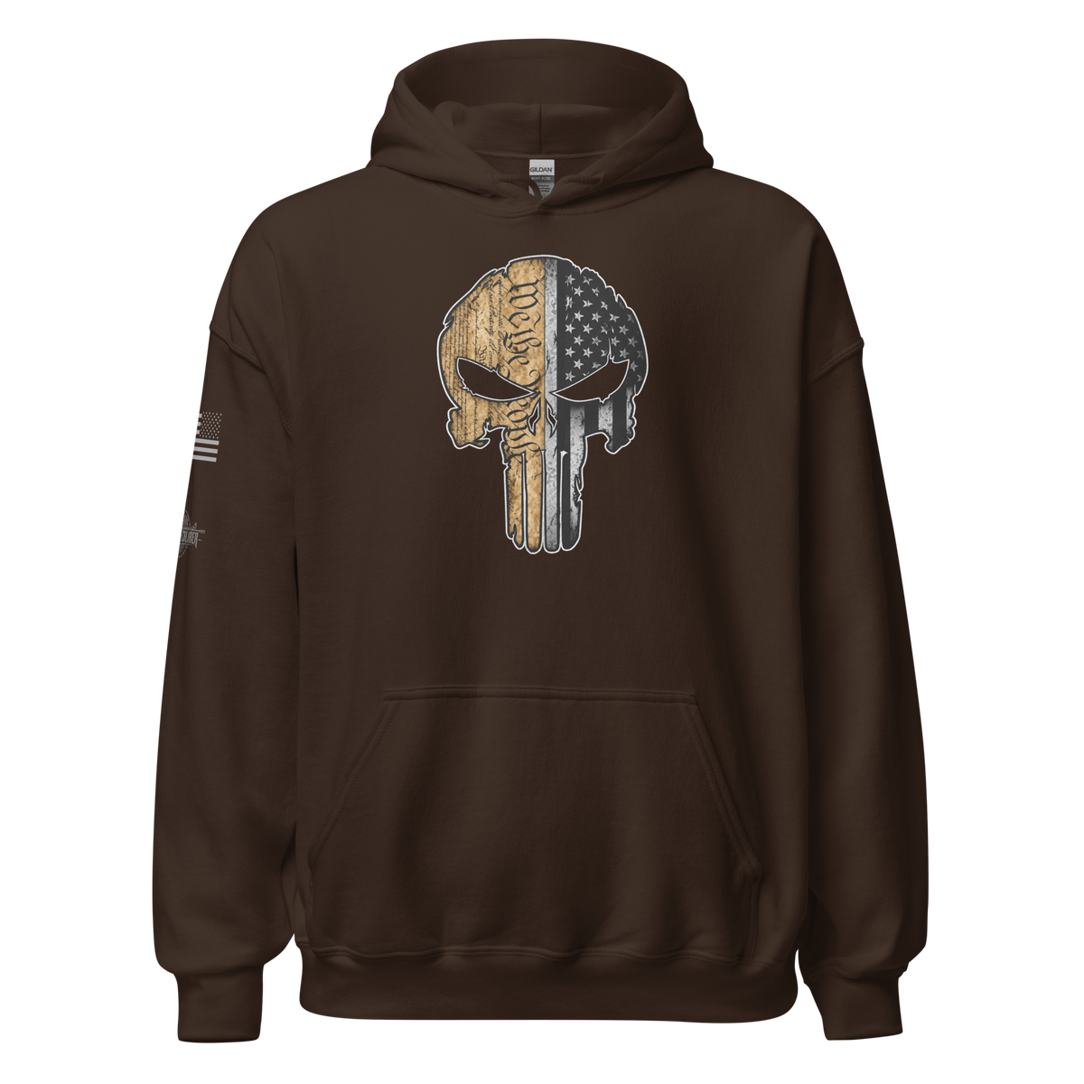 Flag Skull Hoodie