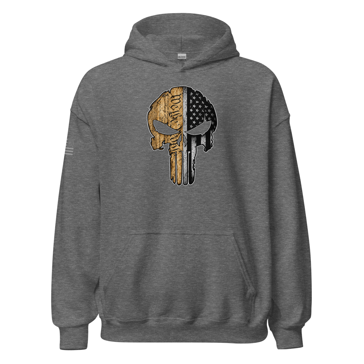 Flag Skull Hoodie