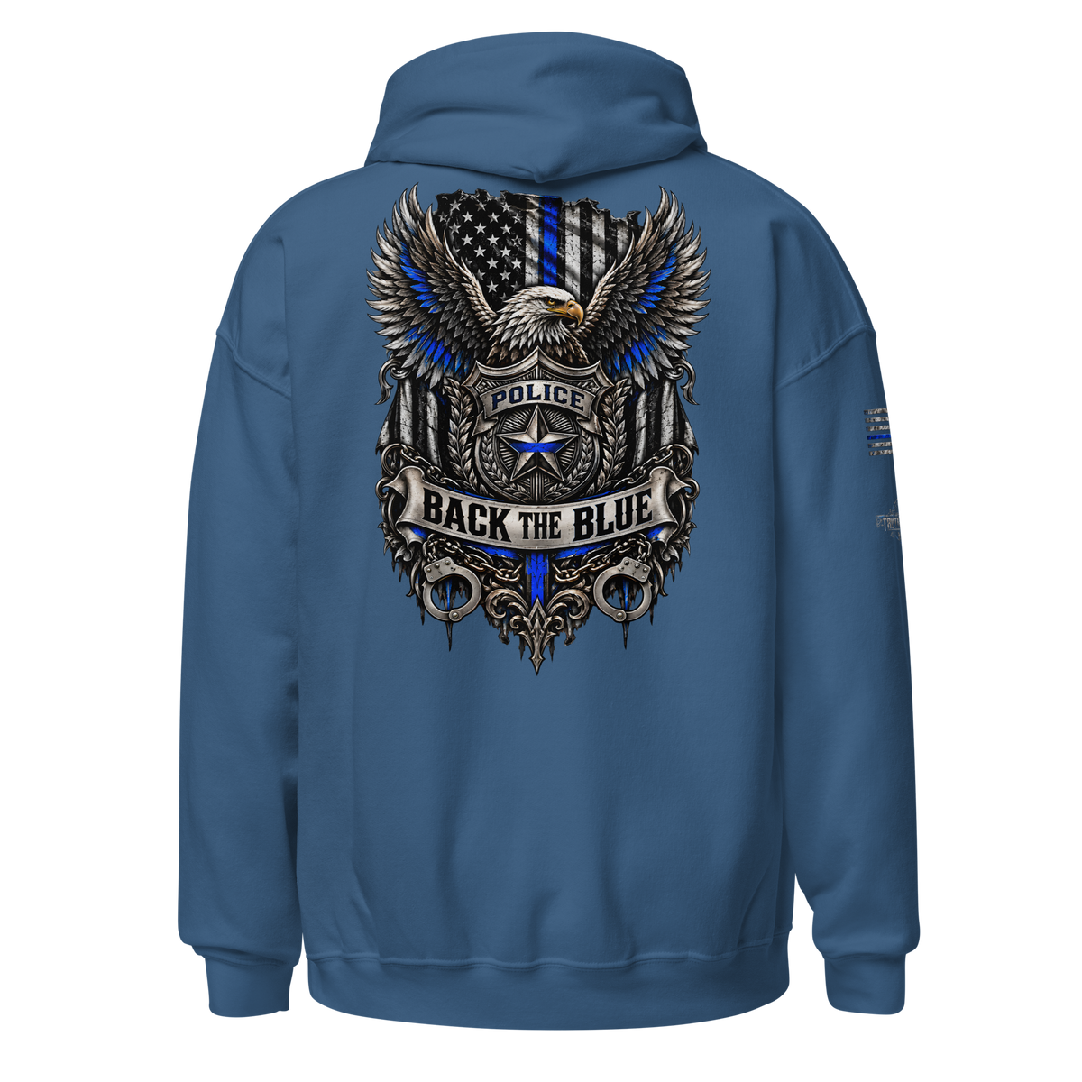 Back The Blue Hoodie
