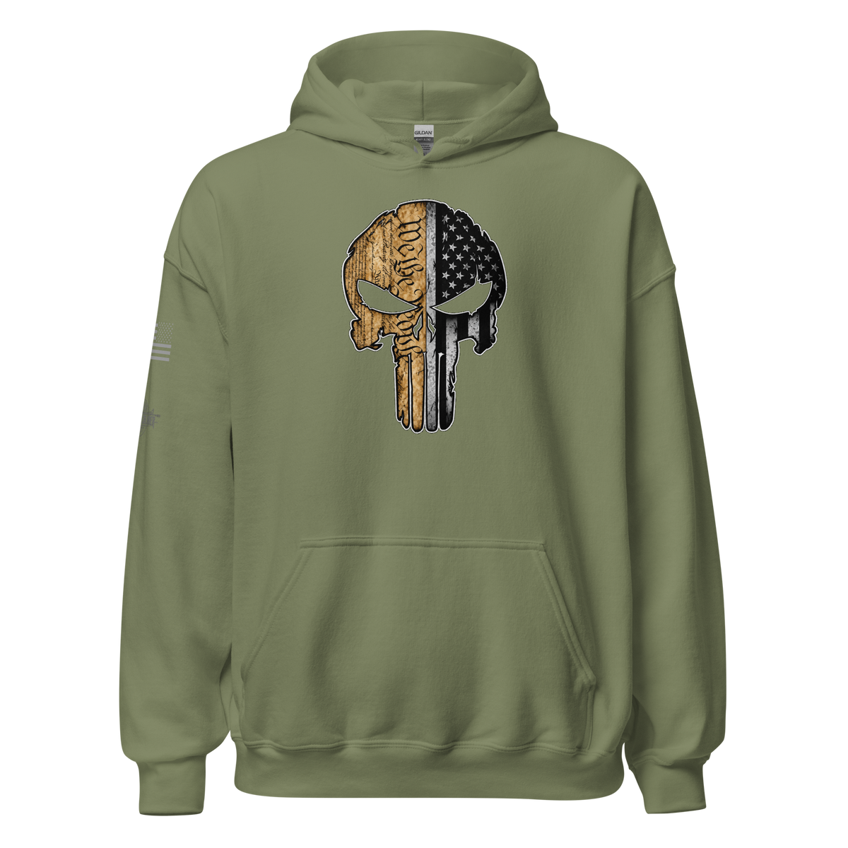 Flag Skull Hoodie
