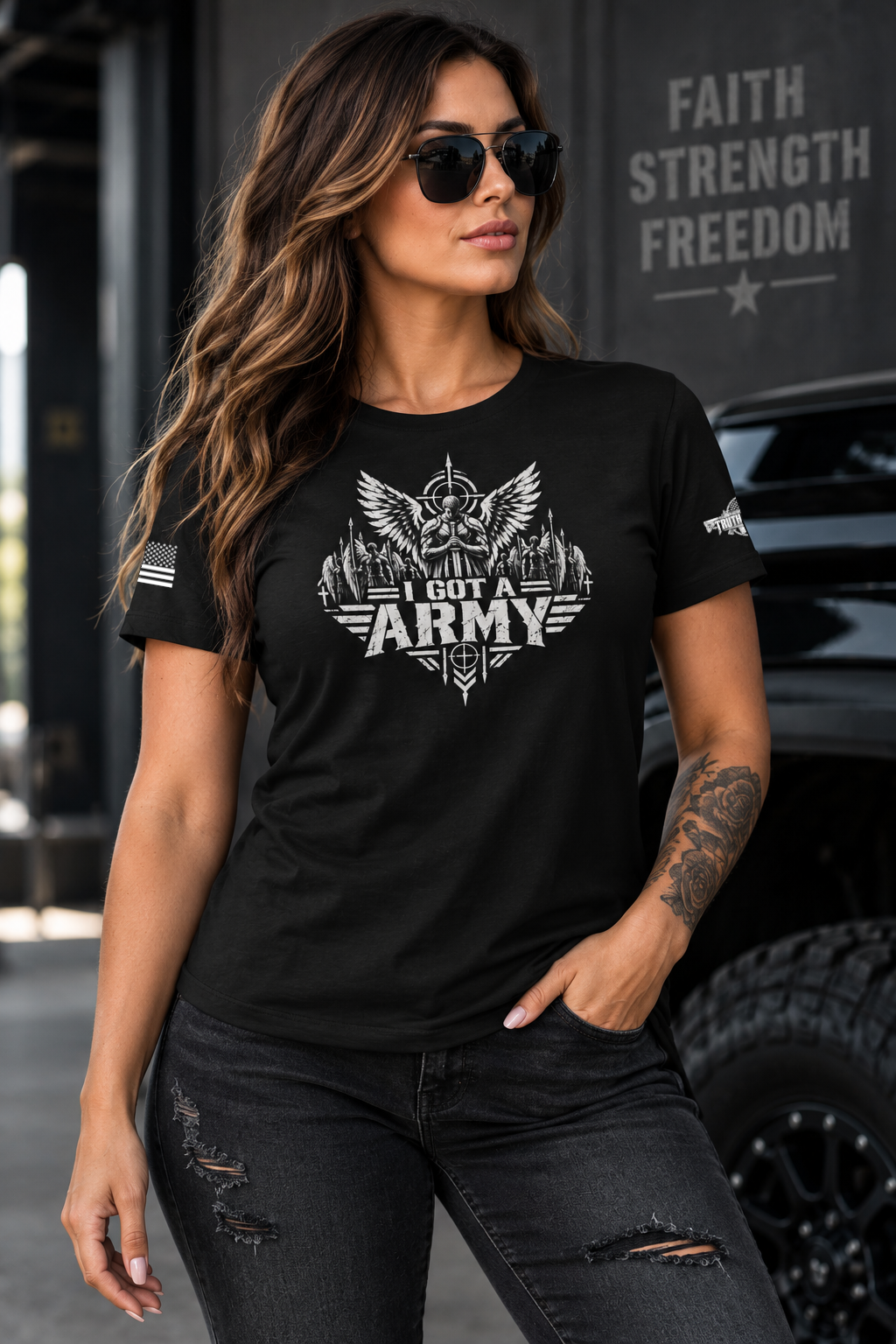 Womens I GOT A ARMY