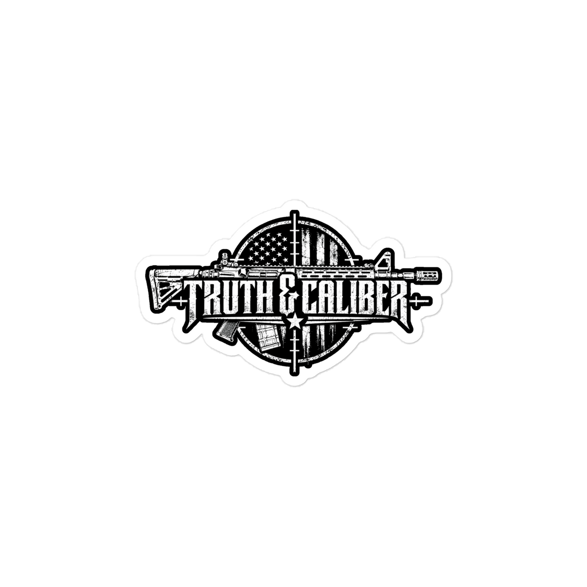 Truth & Caliber Vinyl Sticker