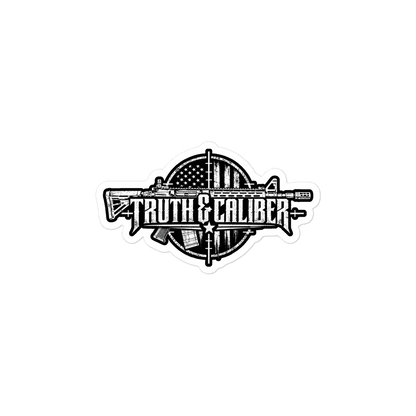 Truth & Caliber Vinyl Sticker