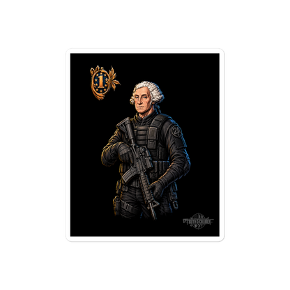 Comander-In-Chief Vinyl Sticker