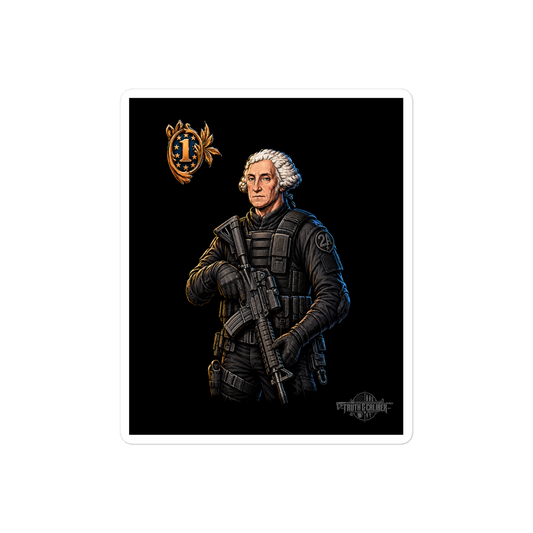 Comander-In-Chief Vinyl Sticker