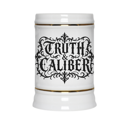 Truth & Caliber 22oz. Stein