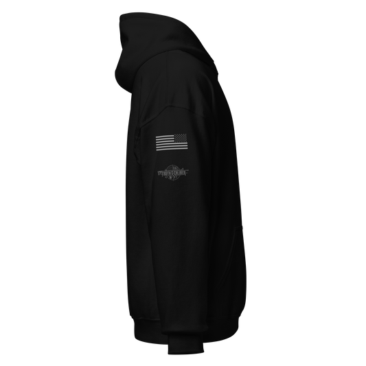 Defiance Vertical Skull Hoodie