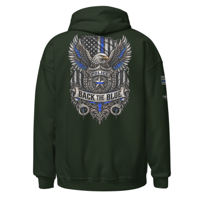 Back The Blue Hoodie