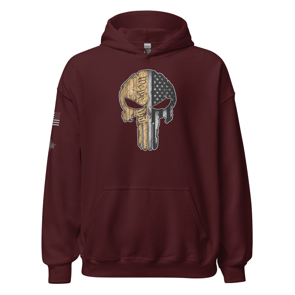 Flag Skull Hoodie