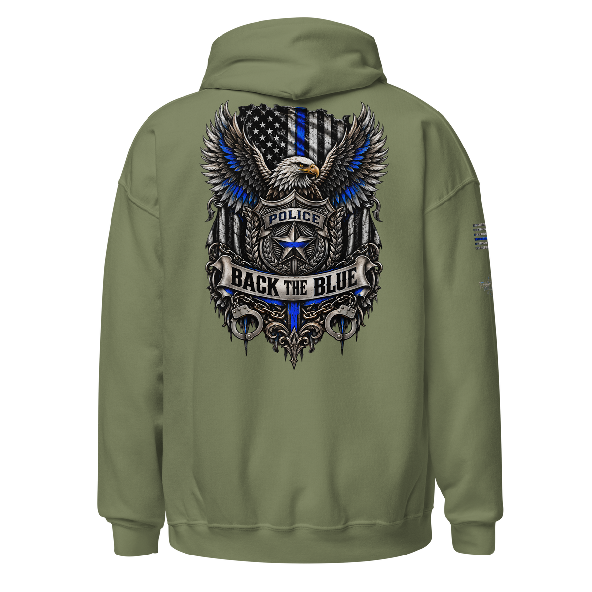 Back The Blue Hoodie