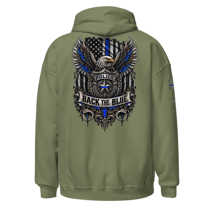 Back The Blue Hoodie