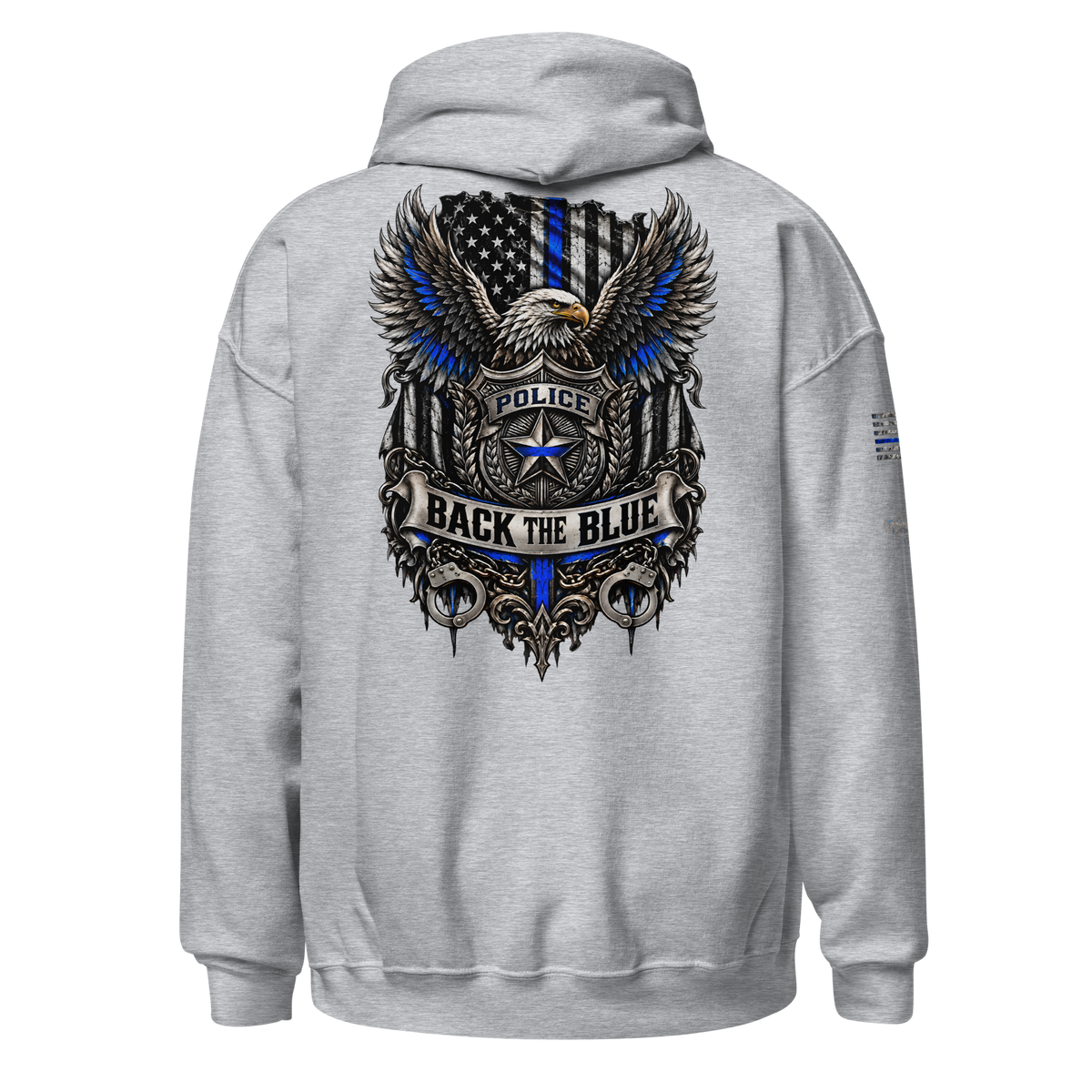 Back The Blue Hoodie