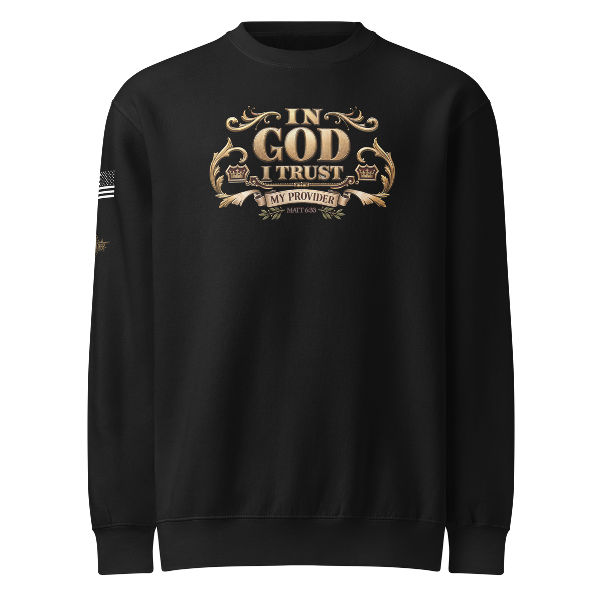Womens In God I Trust Sweatshirt