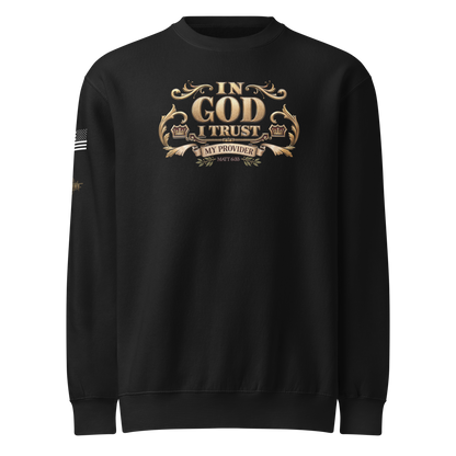 Womens In God I Trust Sweatshirt