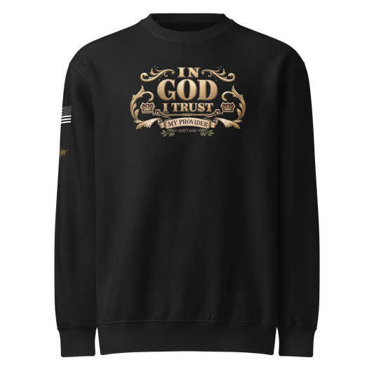 Womens In God I Trust Sweatshirt