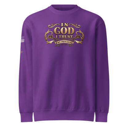 Womens In God I Trust Sweatshirt