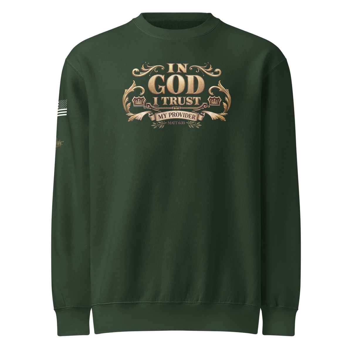 Womens In God I Trust Sweatshirt