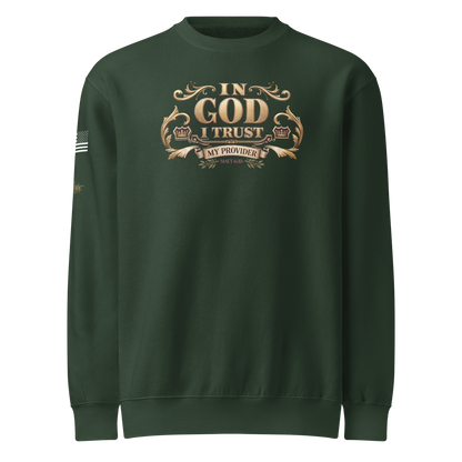 Womens In God I Trust Sweatshirt
